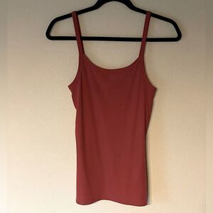 New! No Boundaries, Ribbed, Burnt-Orange, Tank. Size Medium.